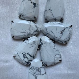 Kendra Scott white howlite Harlow